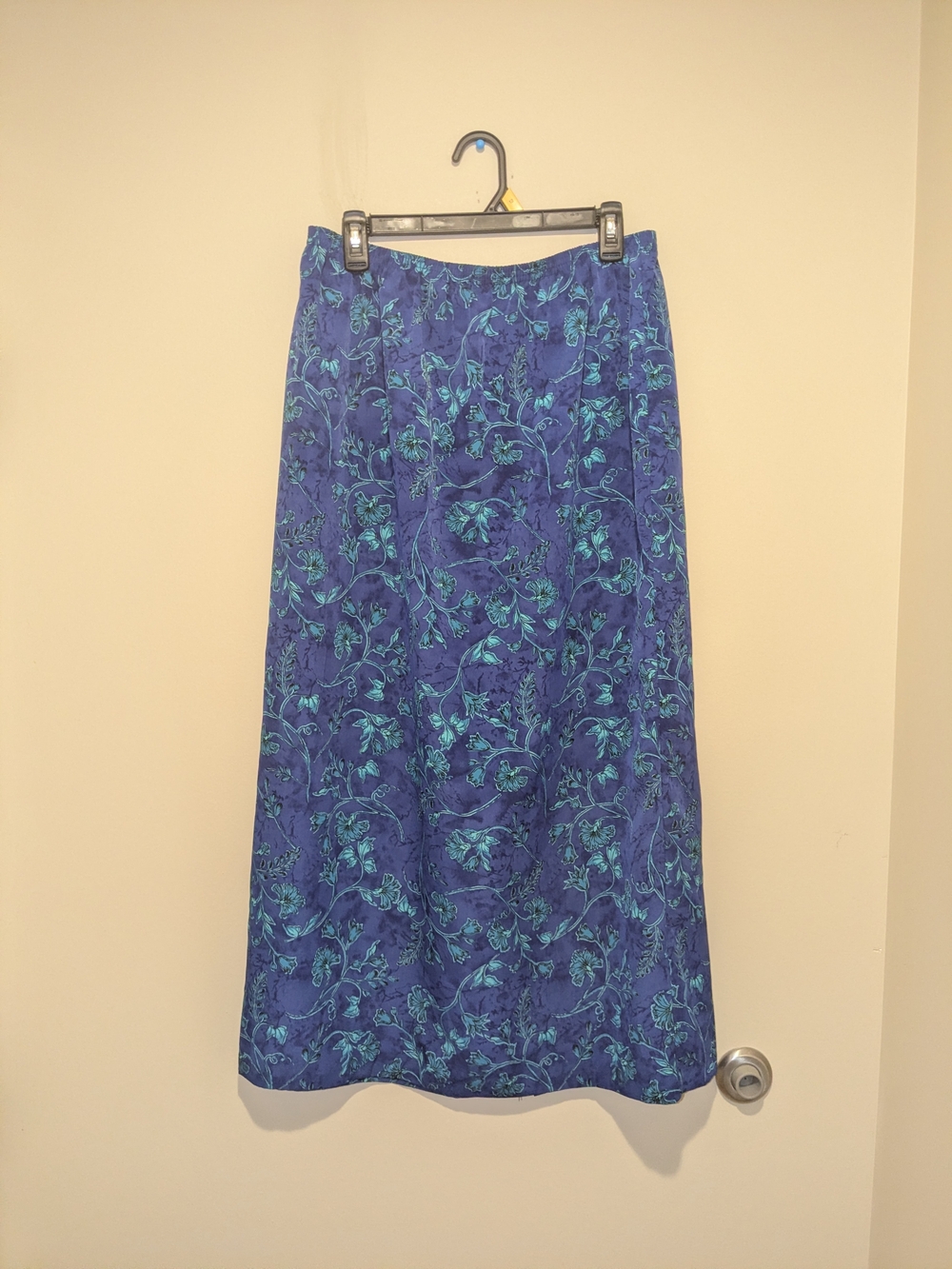 Vintage Floral Maxi Skirt